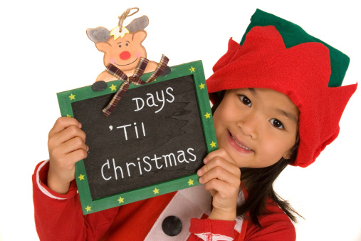 Fill in the number of days until christmas