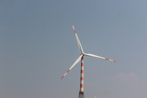 Wind energy converter to electricity energy