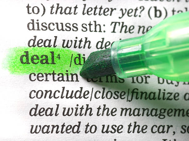 istock deal definition highligted in dictionary 173919081