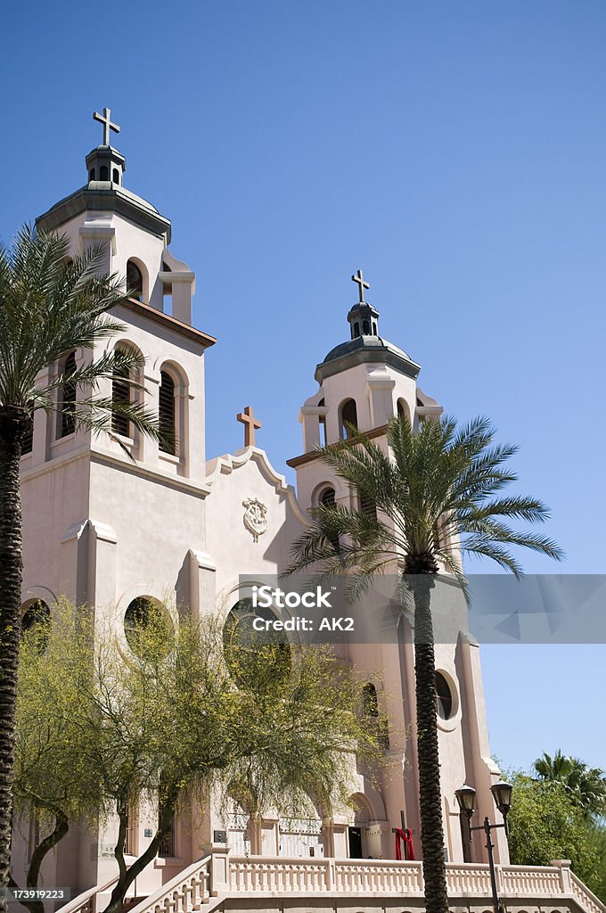 Historische Kirche in Phoenix, Arizona - Lizenzfrei Arizona Stock-Foto