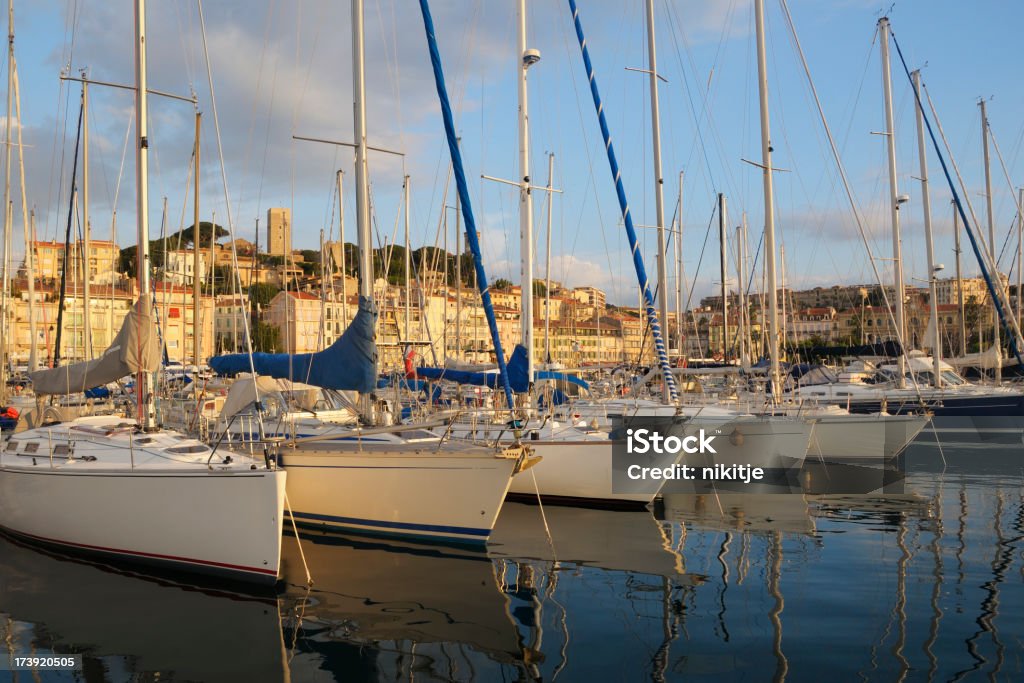 Cannes la morninig - Photo de Cannes libre de droits