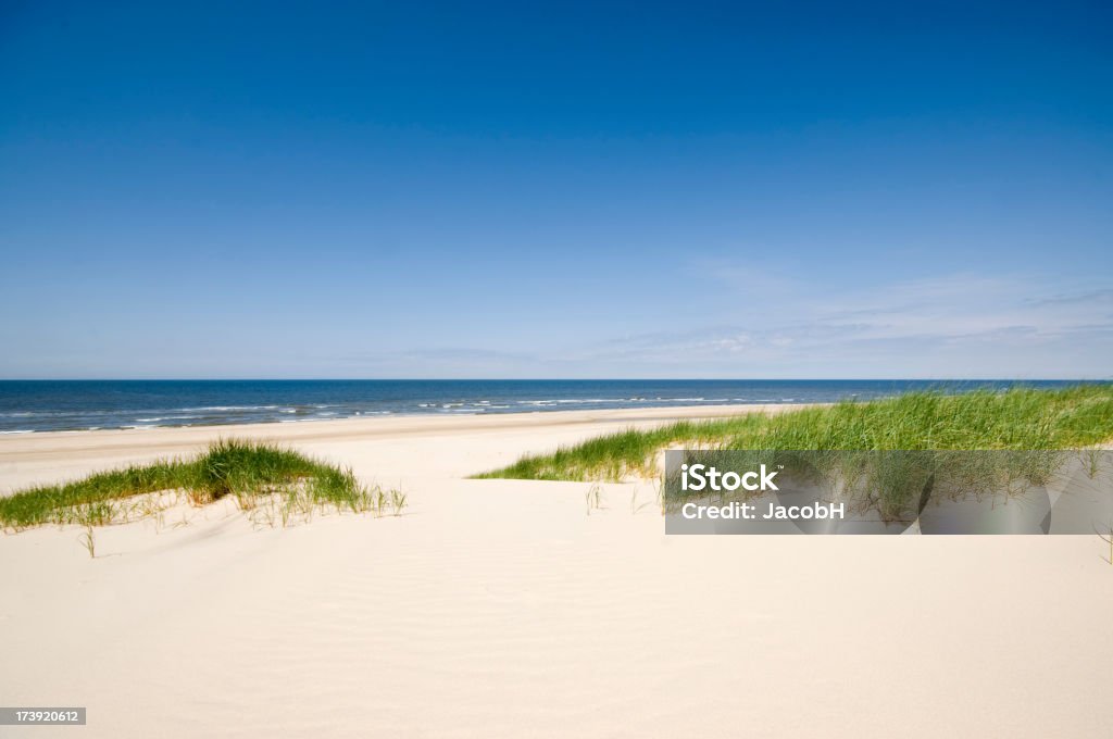 La mer, le sable et les Dunes - Photo de Pays-Bas libre de droits