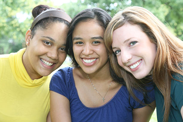 istock Close Group of College Friends 173921108