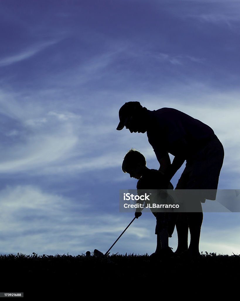 Golfe como Daddy - Foto de stock de Golfe royalty-free