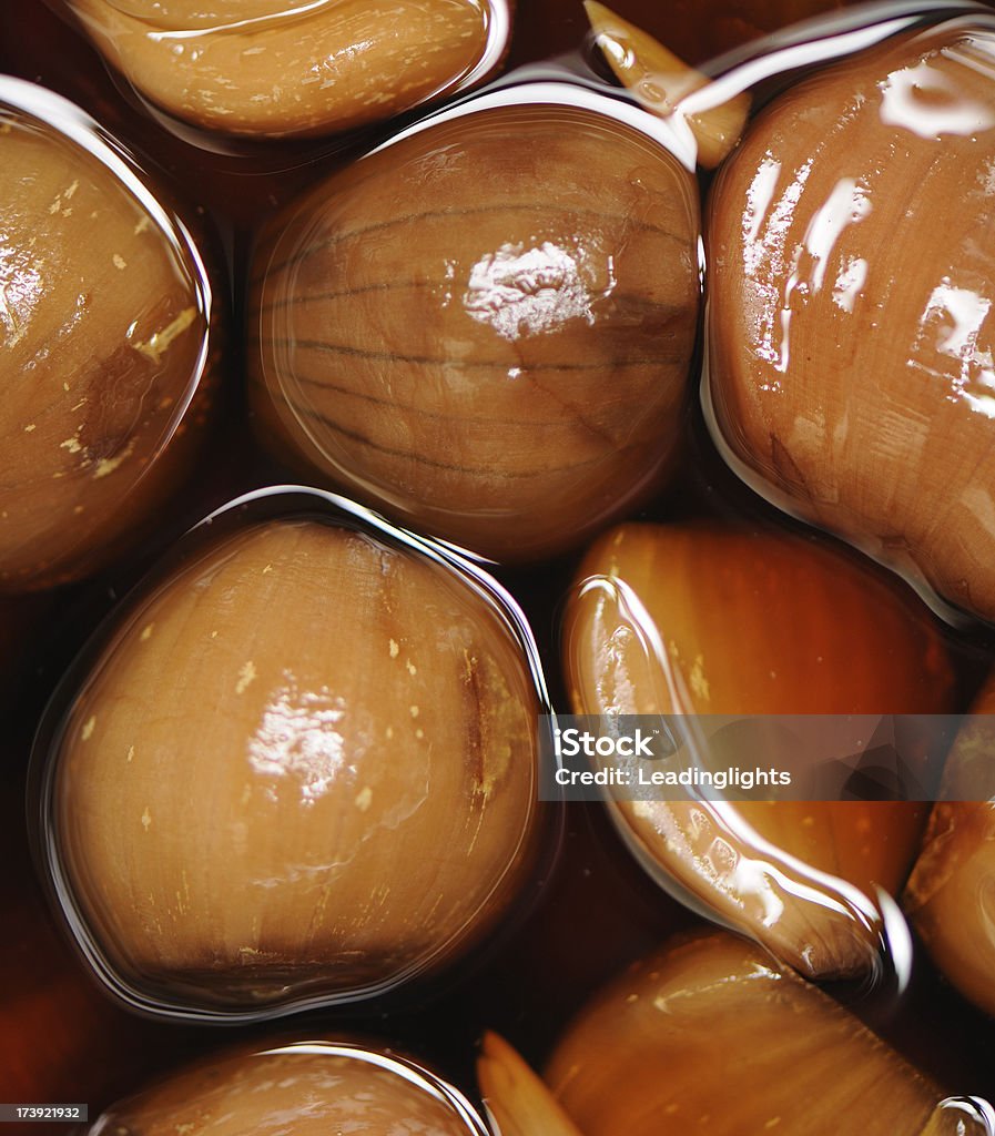 Cebolas em conserva - Foto de stock de Cebola royalty-free