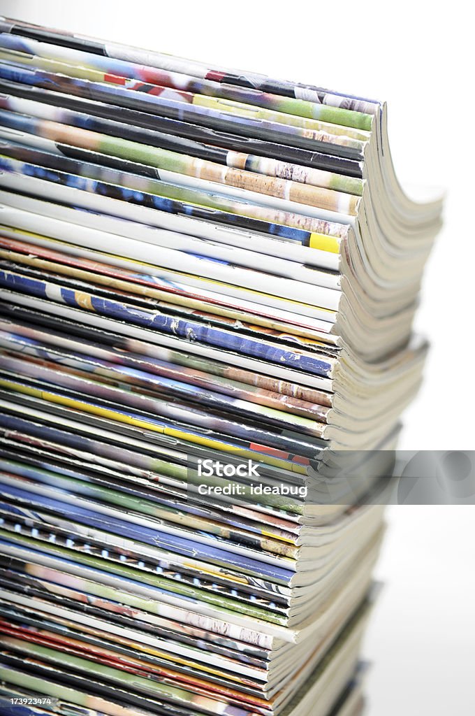 Pile de Magazines - Photo de Catalogue libre de droits