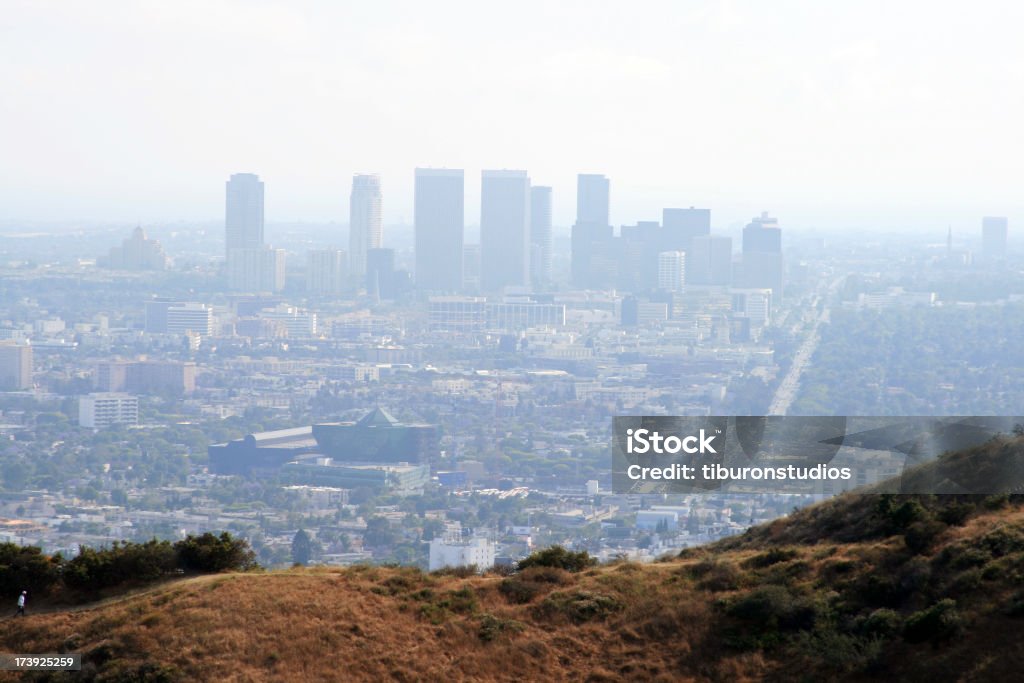 L.A. Inquinamento atmosferico - Foto stock royalty-free di Ambientazione esterna