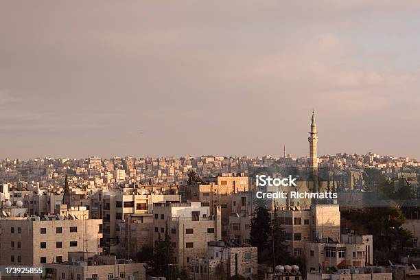 Horizonte Amman Jordânia - Fotografias de stock e mais imagens de Amã - Amã, Exterior de edifício, Ao Ar Livre