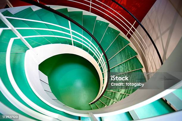 Spiral Staircase Stock Photo - Download Image Now - Spiral Staircase, Staircase, Steps