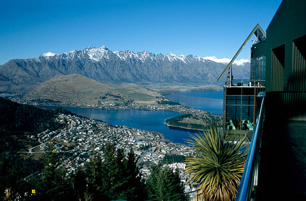 istock panoramic view at the scenery of Queenstown 173927197