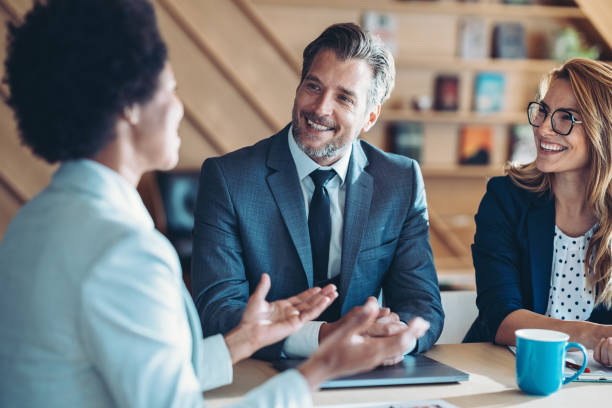 istock Company management having a meeting 1739274116