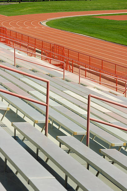 stadion track and field, vt - upperdeck view fotos stock-fotos und bilder