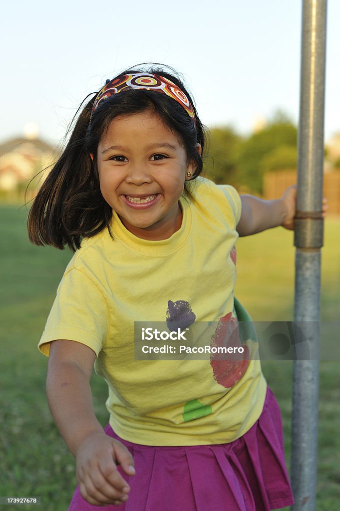 Bambina che gioca - Foto stock royalty-free di 4-5 anni