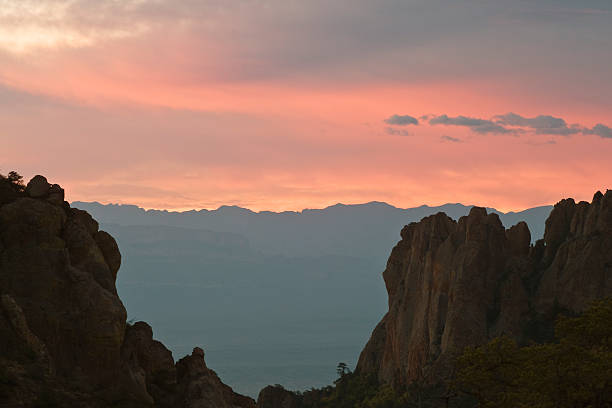 istock Chisos Mountains at Sunrise in Big Bend National Park 173927788
