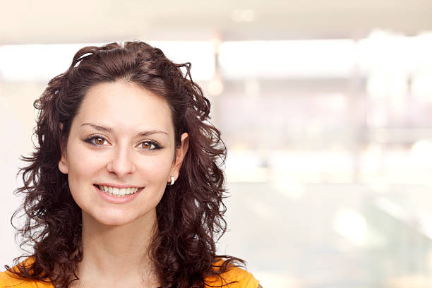istock beautiful orange young brunette girl expression portrait 173929710