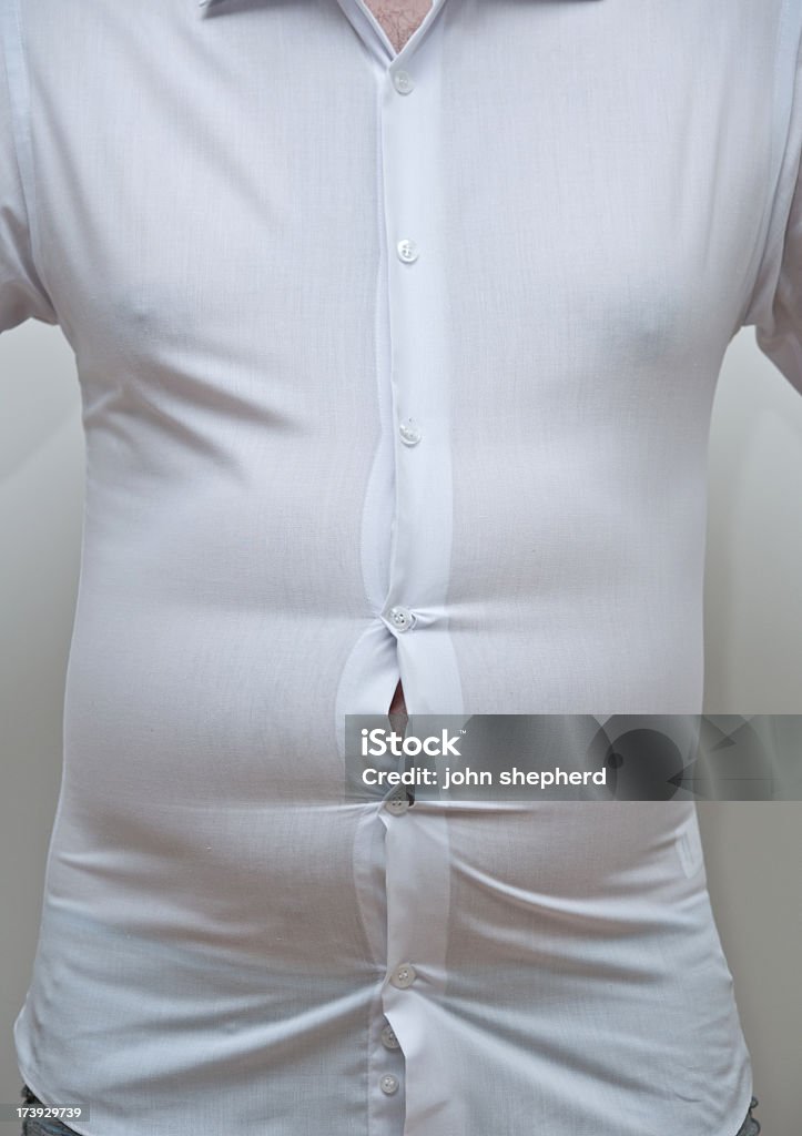 Camisa de corte ajustado - Royalty-free Camisa com botões Foto de stock