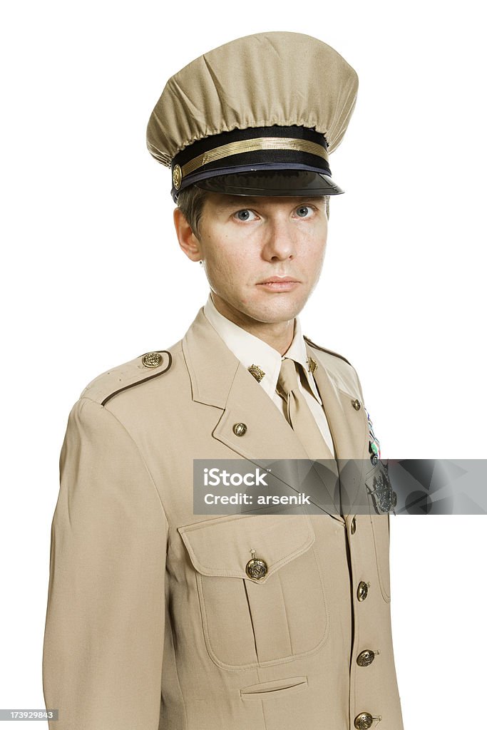 Oficial del ejército - Foto de stock de Adulto libre de derechos