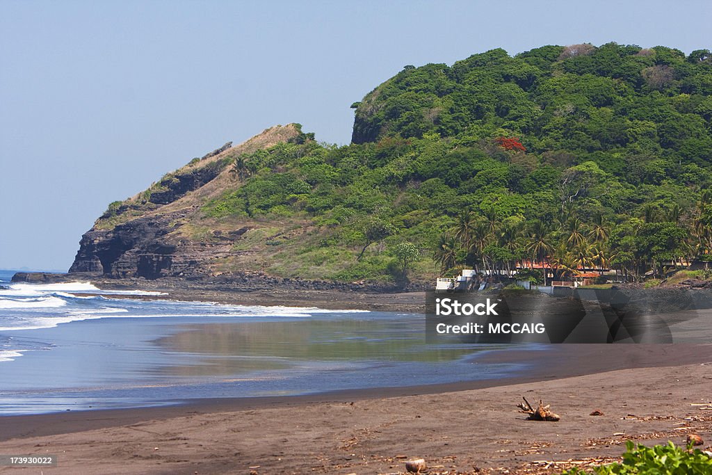 Tropical beach A tropical beach in El Salvador. Beach Stock Photo