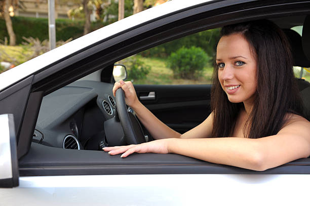 istock Woman in the car 173930138