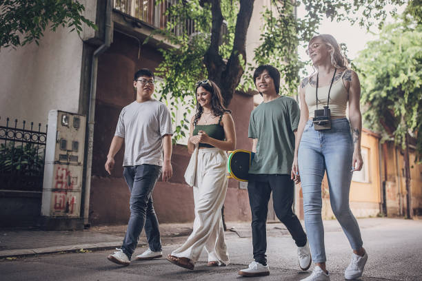 istock Friends in city 1739304975