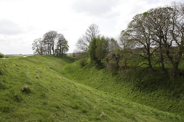 istock Avebury Stone Circle Wiltshire earth bank and ditch 173930527