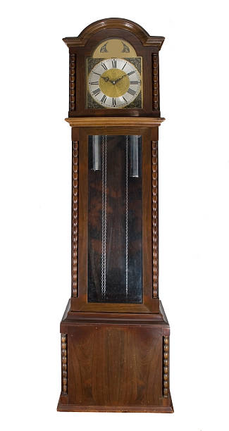 istock Large antique grandfather clock 173930650