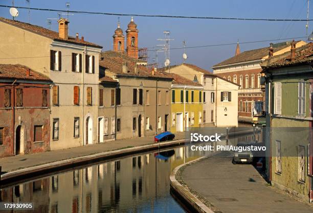 San Pietro Canal En Del Mar Adriático Pueblo Foto de stock y más banco de imágenes de Acera - Acera, Agua, Aguja - Chapitel