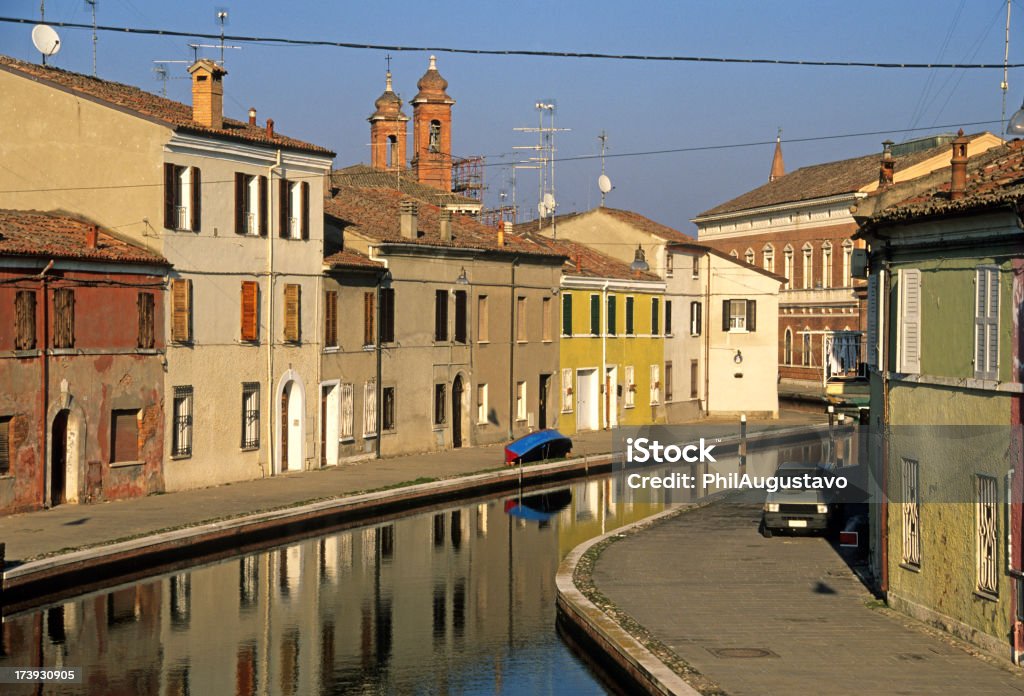 San Pietro canale nel villaggio sul mare Adriatico - Foto stock royalty-free di Acqua