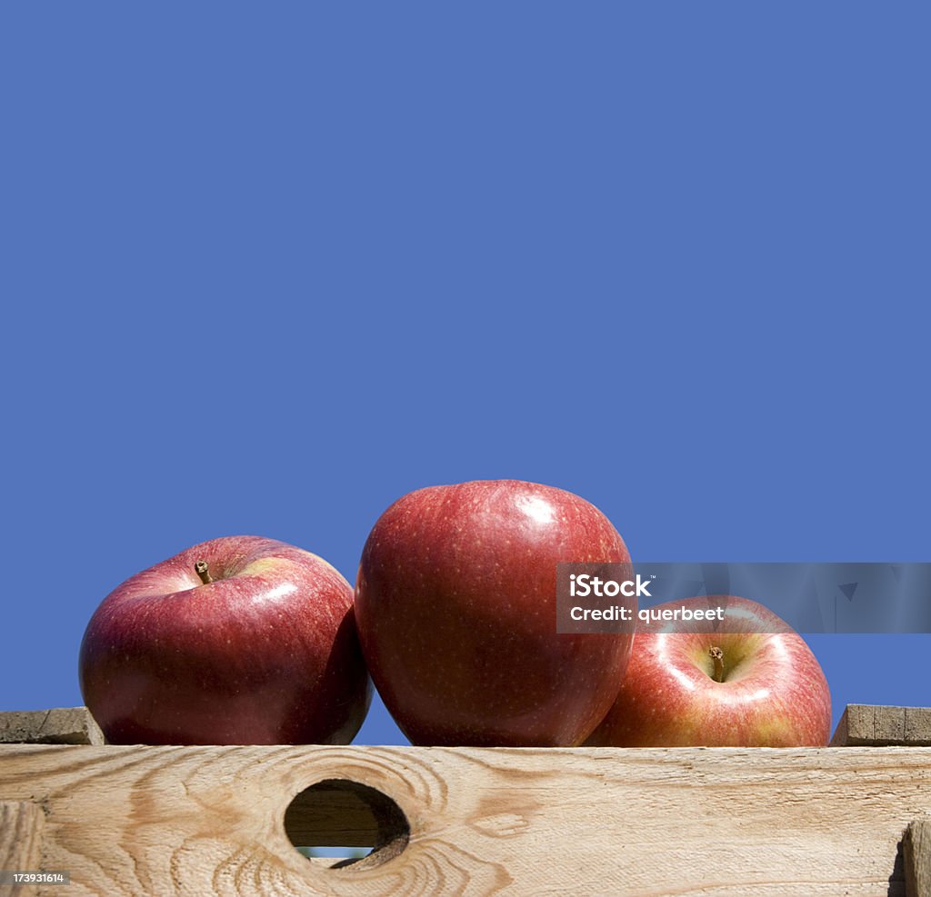 Rote Äpfel-Himmelblau - Lizenzfrei Apfel Stock-Foto