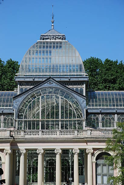 istock Close up Crystal Palace, Retiro Park, Madrid, Spain 173932205