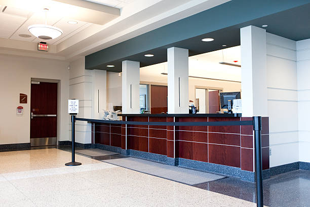 Bank Inside of bank  entrance hall stock pictures, royalty-free photos & images