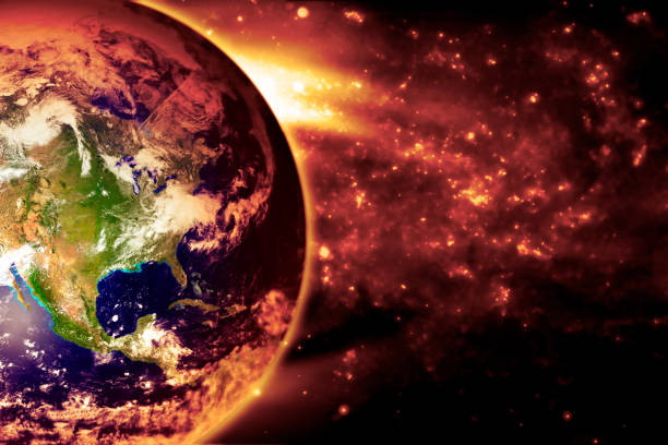 istock The Earth Slowly Burns - North America 173933161