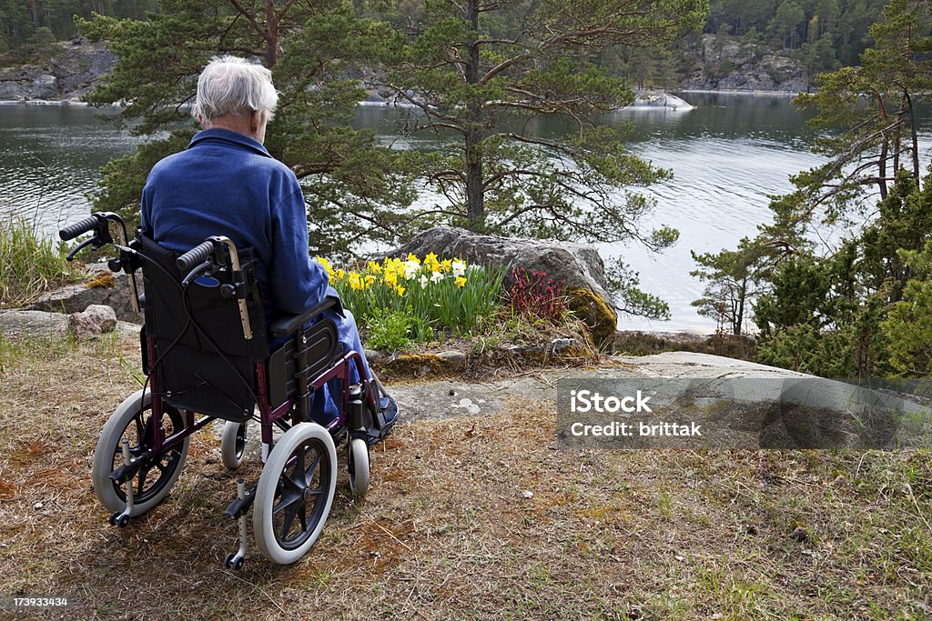 Hombre viejo y el mar. - Foto de stock de Adulto libre de derechos