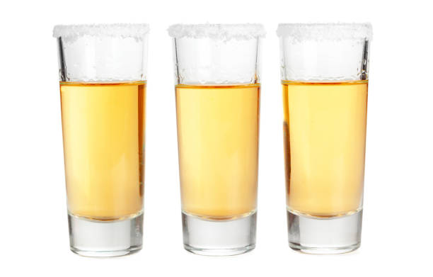 istock Cocktail. Vodka, gin, tequila isolated on white background 1739334488