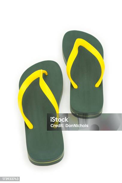 Flipflops Stock Photo - Download Image Now - Close-up, Color Image, Cut Out