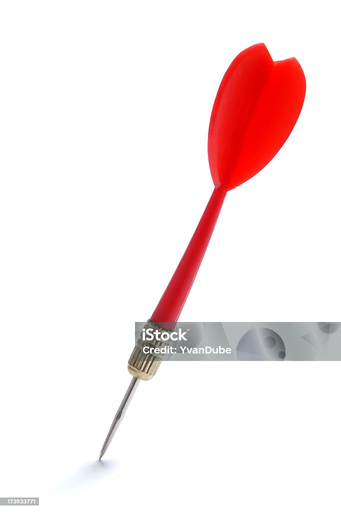 Rosso dart - Foto stock royalty-free di Mancare per un pelo