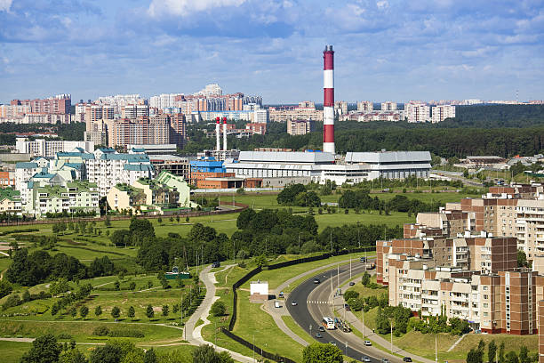 istock Cityscape in summer 173933912
