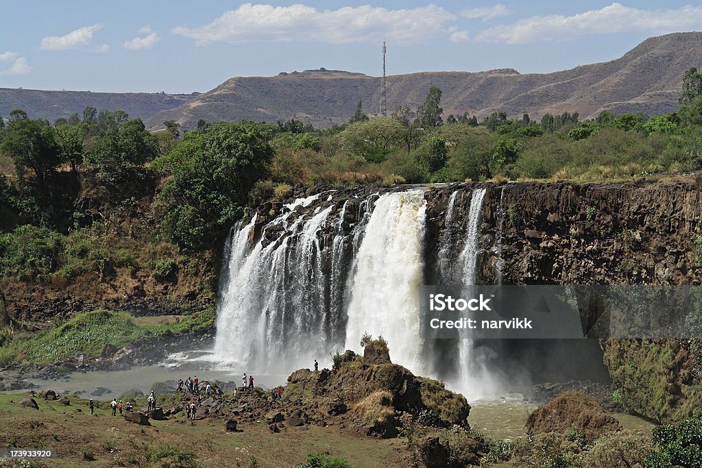 Le Cascate del Nilo Azzurro in Etiopia - Foto stock royalty-free di Acqua