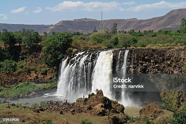 Do Nilo Azul Cascatas Na Etiópia - Fotografias de stock e mais imagens de Ao Ar Livre - Ao Ar Livre, Cadeia de Montanhas, Cair