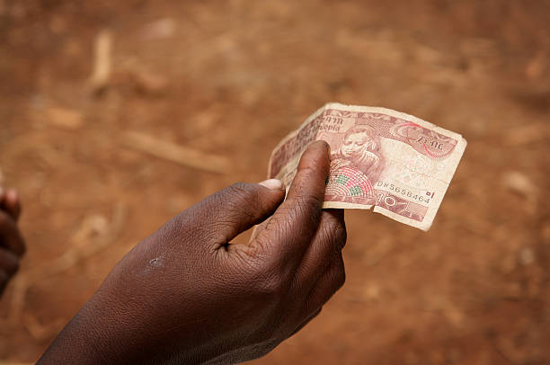istock Hand Holding Ethiopian Birr Banknote 173935281
