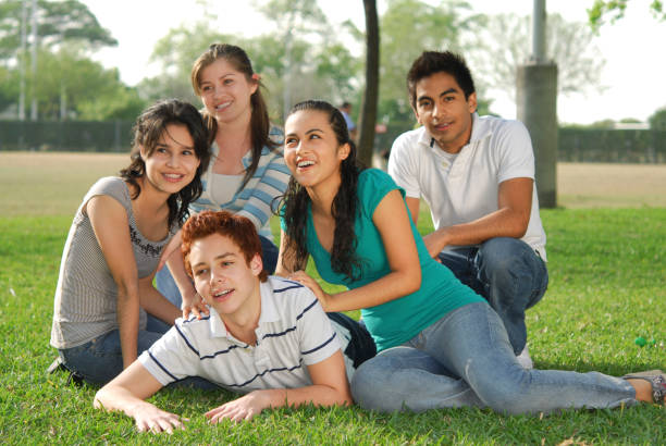 istock Group of friends having fun (series  VIII) 173935699