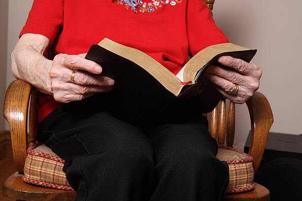 istock Woman with Bible 173935930