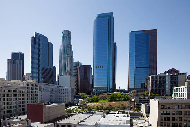 istock Downtown Los Angeles Skyscrapers 173935984