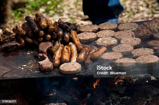 Barbeque In The Bush Stock Photo - Download Image Now - Barbecue - Meal, Barbecue  Grill, Lamb Chop - iStock