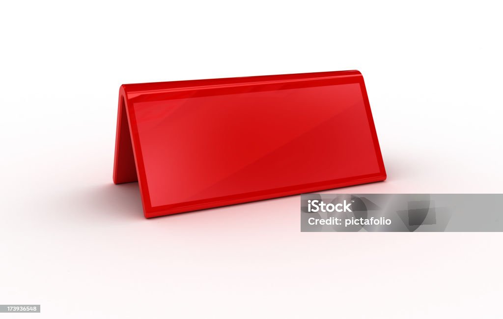 Empty Tag "ideal for price , personal titles or announcements.. rendered in 3DCheckout more terms and place-cards:" Blank Stock Photo