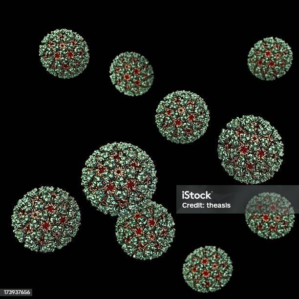 Viruscapsids Stockfoto und mehr Bilder von Biochemie - Biochemie, Biologie, Chemie