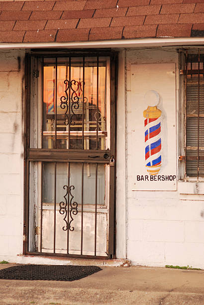 istock Barber shop sign 173937713