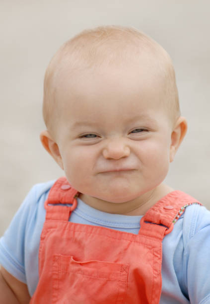 istock Baby girl on the beach 173937788