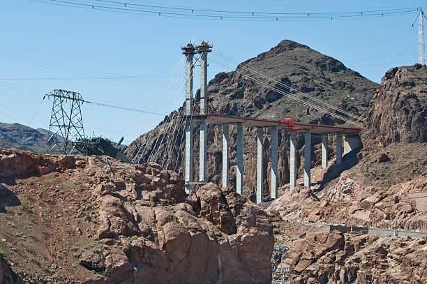 istock Bridge bypass near Hoover Dam between Nevada and Arizona 173938391