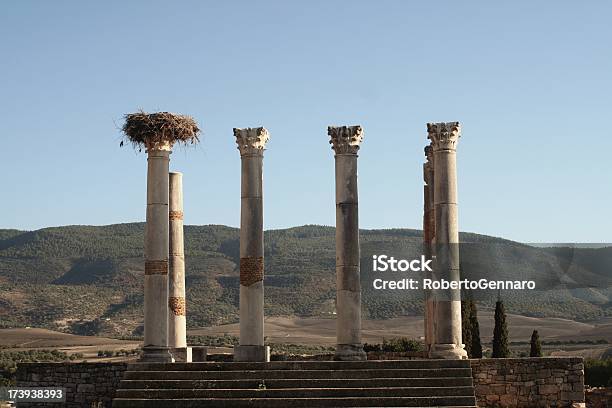 Capitolio Romano En Volubilis Foto de stock y más banco de imágenes de Altar - Altar, Paganismo, Antes de Cristo